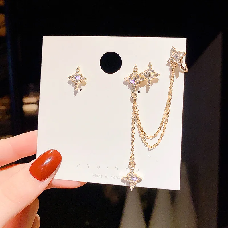 Wholesale S925 Silvers Pin Post Asymmetric Six-Pointed Star Vintage Women Stud Earrings Jewelry Gift
Wholesale S925 Silvers Pin Post Asymmetric Six-Pointed Star Vintage Women Stud Earrings Jewelry Gift