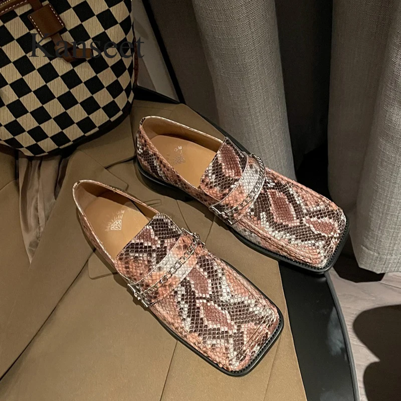 Kanseet 2022 New Spring Autumn Women Pumps Fashion Chain Square Toe Genuine Leather Handmade Casual Mid Heel Female Shoes Black
Kanseet 2022 New Spring Autumn Women Pumps Fashion Chain Square Toe Genuine Leather Handmade Casual Mid Heel Female Shoes Black
