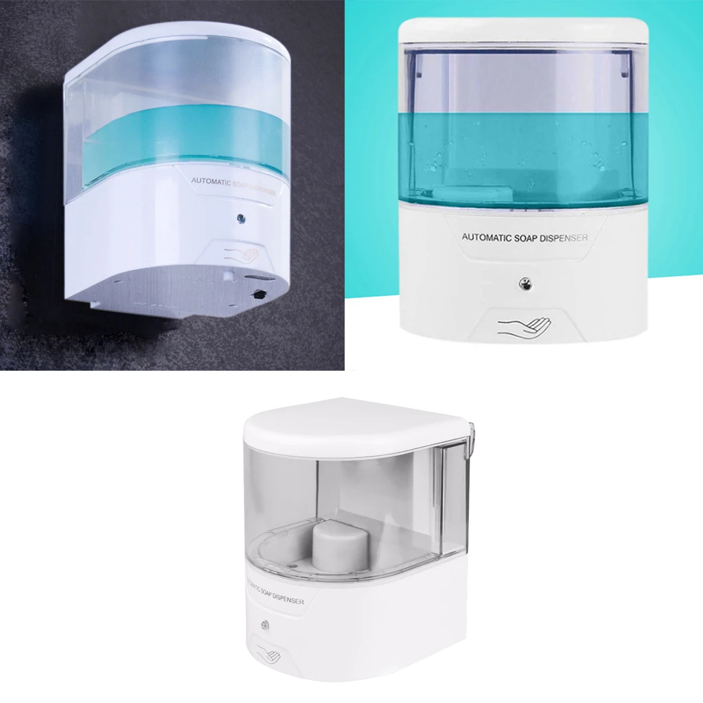 Automatic Soap Dispenser Touchless, 600ml Soap Dispenser Wall Mount Infrared for Liquid Soap, Body Wash, Bathroom Kitchen
Automatic Soap Dispenser Touchless, 600ml Soap Dispenser Wall Mount Infrared for Liquid Soap, Body Wash, Bathroom Kitchen