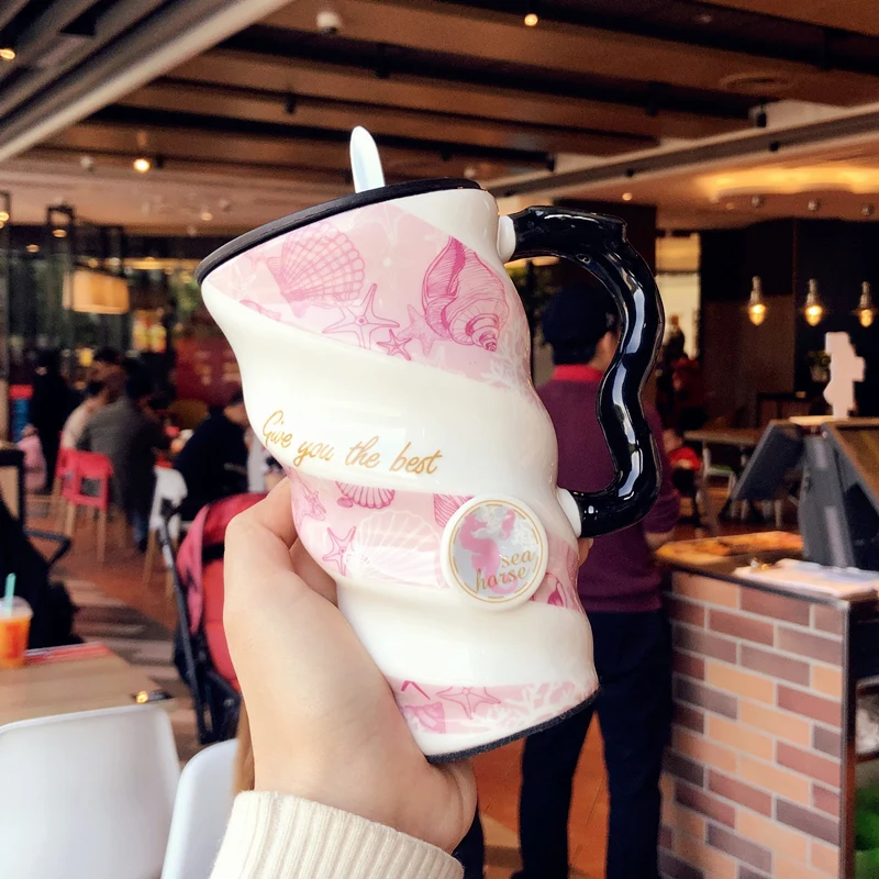 Ceramic Creative Souffle Baking Cup with Lid and Spoon and Straws Breakfast Coffee Mug Set Taza Personalizada Couple Gifts
Ceramic Creative Souffle Baking Cup with Lid and Spoon and Straws Breakfast Coffee Mug Set Taza Personalizada Couple Gifts