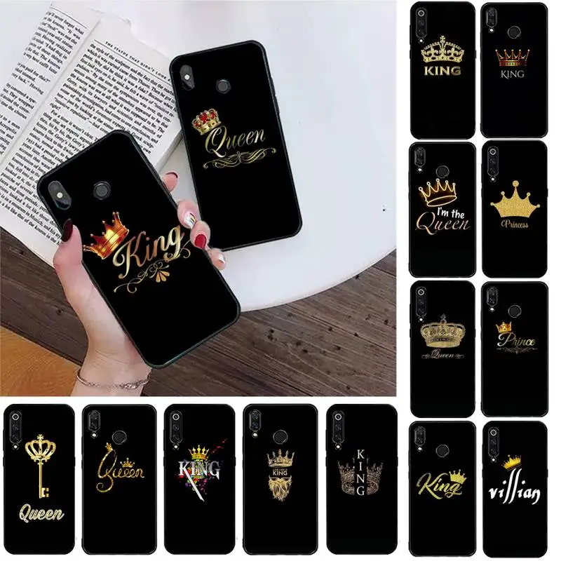 TOPLBPCS Golden King Queen Phone Case For Redmi K20 4X GO Silicone Fundas for Redmi 6pro 7 7A 6 6A 8 5plus note 9 pro Capa
TOPLBPCS Golden King Queen Phone Case For Redmi K20 4X GO Silicone Fundas for Redmi 6pro 7 7A 6 6A 8 5plus note 9 pro Capa