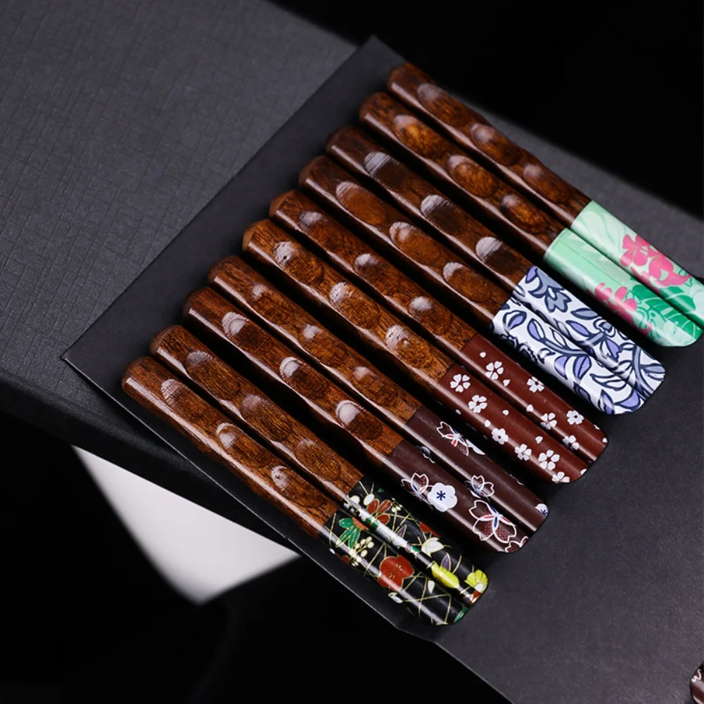 Handmade Wooden Chopsticks Chinese Style Elegant Sakura Retro Reusable Non-Slip Tableware Gift Set Home Kitchen Accessories
Handmade Wooden Chopsticks Chinese Style Elegant Sakura Retro Reusable Non-Slip Tableware Gift Set Home Kitchen Accessories