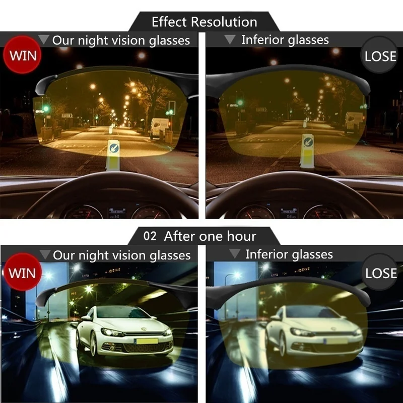 Day Night Vision Glasses 2020 Photochromic Sunglasses Men Polarized Driving Chameleon Glasses Male Change Color Sun Glasses
Day Night Vision Glasses 2020 Photochromic Sunglasses Men Polarized Driving Chameleon Glasses Male Change Color Sun Glasses