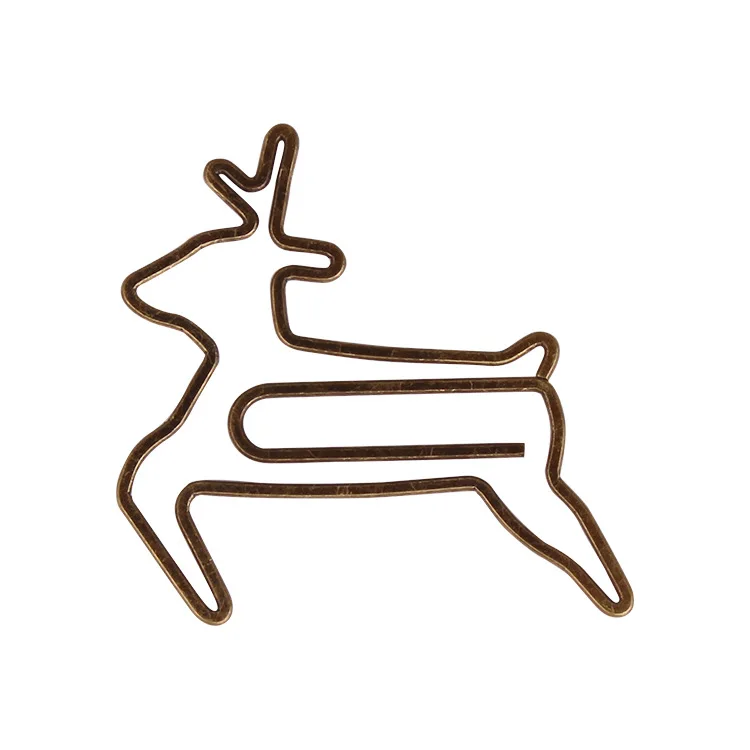 Christmas deer paper clip animal paper clip cartoon paper clip creative shape paper clip bronze paper clip
Christmas deer paper clip animal paper clip cartoon paper clip creative shape paper clip bronze paper clip