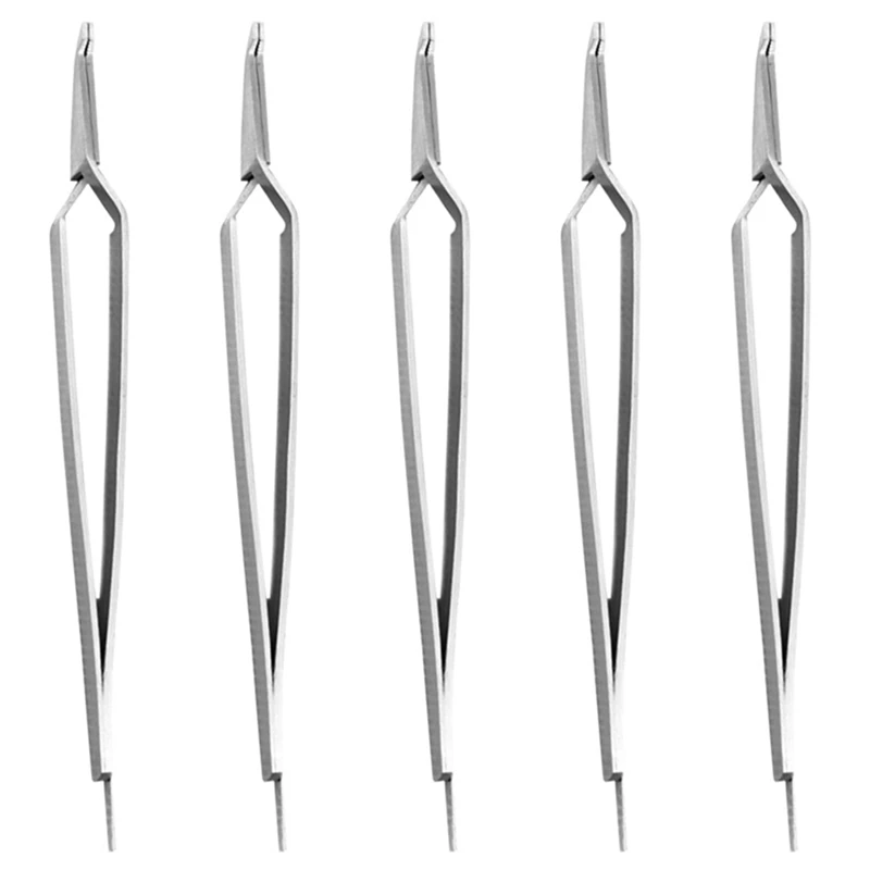 5 Pieces Of Dental Bracket Tweezers Dentist Equipment Stainless Steel Serrated Orthodontic Tweezers Dental Care Tools
5 Pieces Of Dental Bracket Tweezers Dentist Equipment Stainless Steel Serrated Orthodontic Tweezers Dental Care Tools