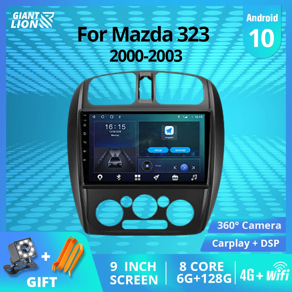 Автомагнитола 2DIN Android 10 для Mazda 323 BJ 2000-2003, GPS-навигация, стереоприемник, автомагнитола, автомобильный мультимедийный плеер без DVD
Автомагнитола 2DIN Android 10 для Mazda 323 BJ 2000-2003, GPS-навигация, стереоприемник, автомагнитола, автомобильный мультимедийный плеер без DVD