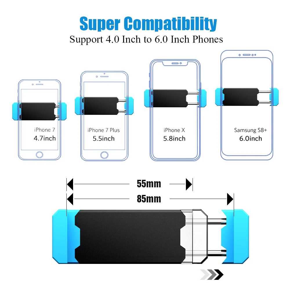 Car Phone Holder 360 Degree Stands Support Mobile Air Vent Mount Car Holder for Xiaomi Mi Note 10 Pro iPhone Phone Stand in Car
Car Phone Holder 360 Degree Stands Support Mobile Air Vent Mount Car Holder for Xiaomi Mi Note 10 Pro iPhone Phone Stand in Car