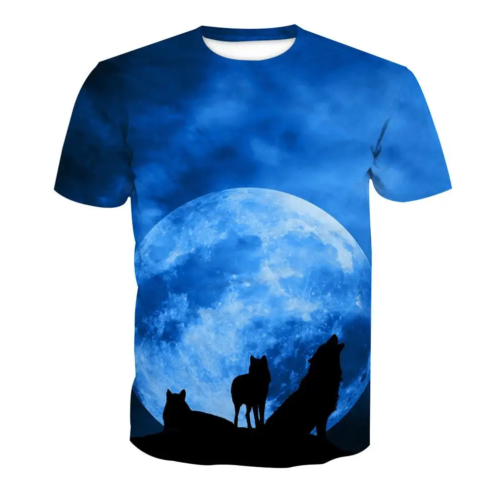 2021 summer new men's 3D Wolf T shirt cartoon high quality handsome casual fashion street style T shirt
2021 summer new men's 3D Wolf T shirt cartoon high quality handsome casual fashion street style T shirt