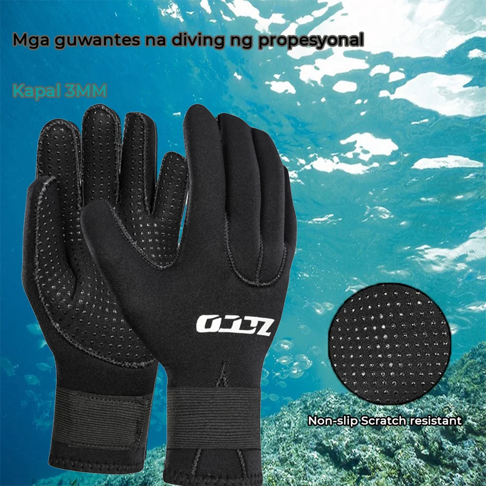 3Mm Neoprene Diving Gloves Mens Womens Non-Slip Swimming Gloves Black Warm Wetsuit Gloves for Kayak Surfing Snorkeling Hunting
3Mm Neoprene Diving Gloves Mens Womens Non-Slip Swimming Gloves Black Warm Wetsuit Gloves for Kayak Surfing Snorkeling Hunting