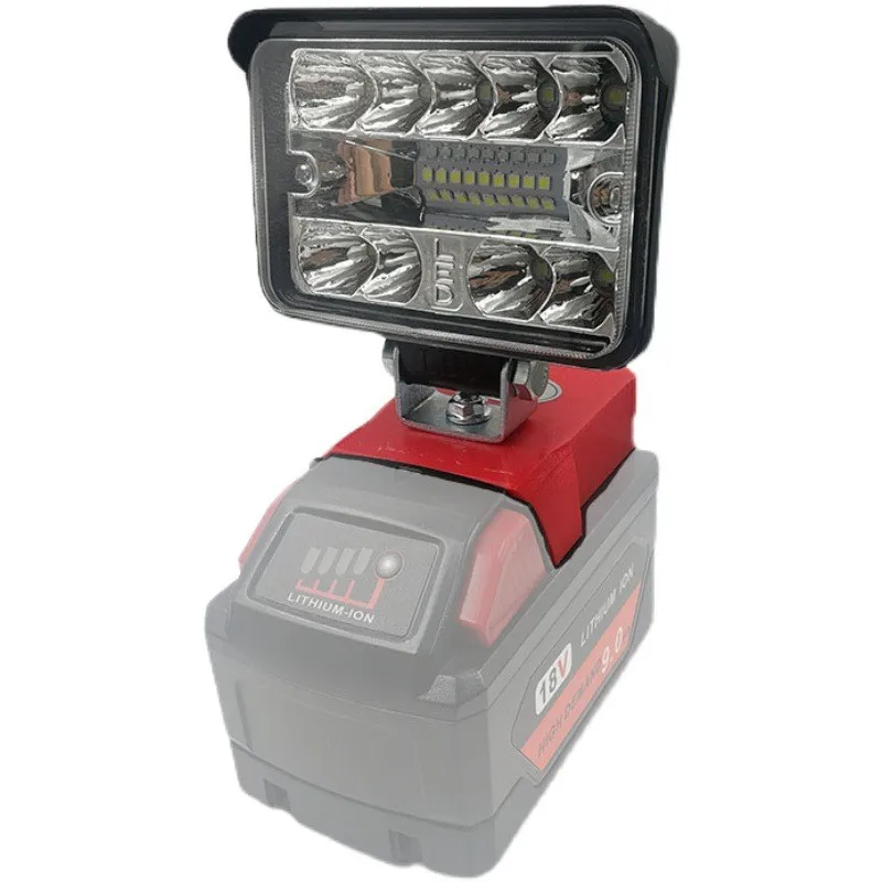 Car LED Work Lights Flashlights Electric Torch Spotlight For Milwaukee M18 14.4V 18V Li-ion Battery High And Low Ceam Control
Car LED Work Lights Flashlights Electric Torch Spotlight For Milwaukee M18 14.4V 18V Li-ion Battery High And Low Ceam Control