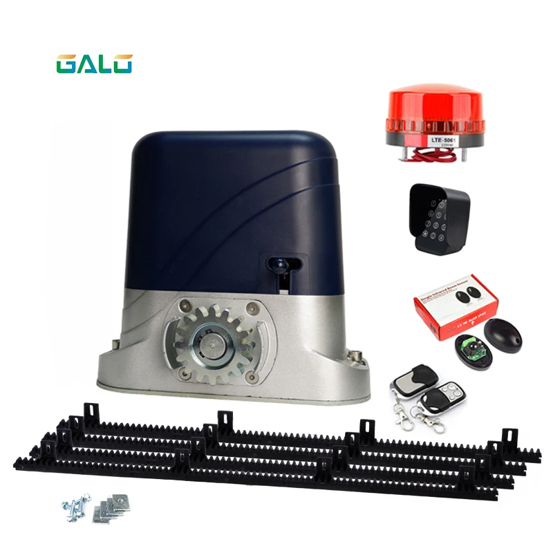 GALO Heavy Duty 1400LBS 600KG Electric Sliding Gate Motor/Automatic Gate Opener Engine Move Wheeled Gate With 4M Nylon Racks
GALO Heavy Duty 1400LBS 600KG Electric Sliding Gate Motor/Automatic Gate Opener Engine Move Wheeled Gate With 4M Nylon Racks