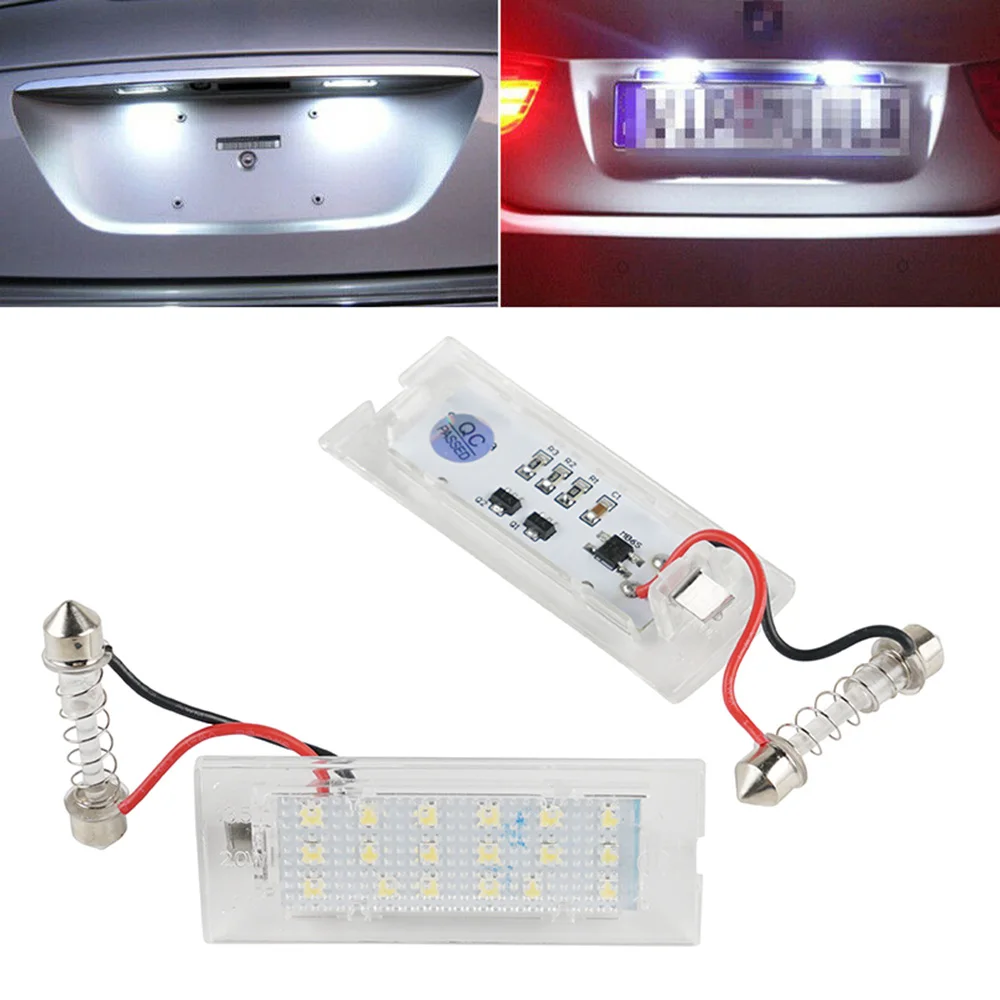 2x LED License Plate Light For BMW X3 E83 BJ 2003-2010 BMW X5 E53 BJ 1999-2006 Car Number Plate Lamp 6500K White
2x LED License Plate Light For BMW X3 E83 BJ 2003-2010 BMW X5 E53 BJ 1999-2006 Car Number Plate Lamp 6500K White