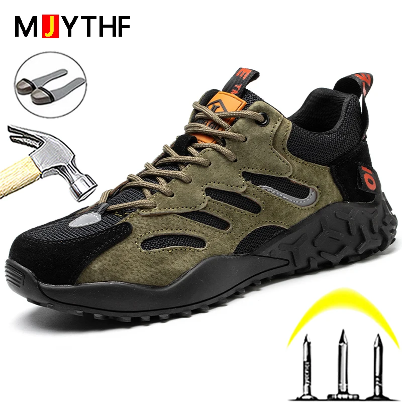 Anti-smash Anti-stab Safety Shoes Protective Work Shoes Sneakers Men Steel Toe Shoes Indestructible Industrial Shoes Footwear
Anti-smash Anti-stab Safety Shoes Protective Work Shoes Sneakers Men Steel Toe Shoes Indestructible Industrial Shoes Footwear