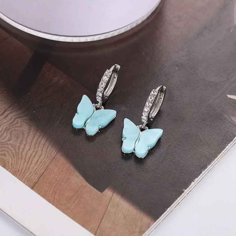 Cute Butterfly Women's Earrings Stud Color Acrylic Stud Earrings Animal Sweet Colorful Stud Earrings Girls Stylish Jewelry
Cute Butterfly Women's Earrings Stud Color Acrylic Stud Earrings Animal Sweet Colorful Stud Earrings Girls Stylish Jewelry