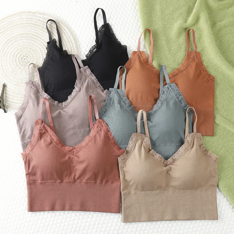 Linbaiway Seamless Lace Bras for Women Push Up Chest Wrap Tube Top Sports Fitness Underwear Vest Brassieres Girls Bralette
Linbaiway Seamless Lace Bras for Women Push Up Chest Wrap Tube Top Sports Fitness Underwear Vest Brassieres Girls Bralette