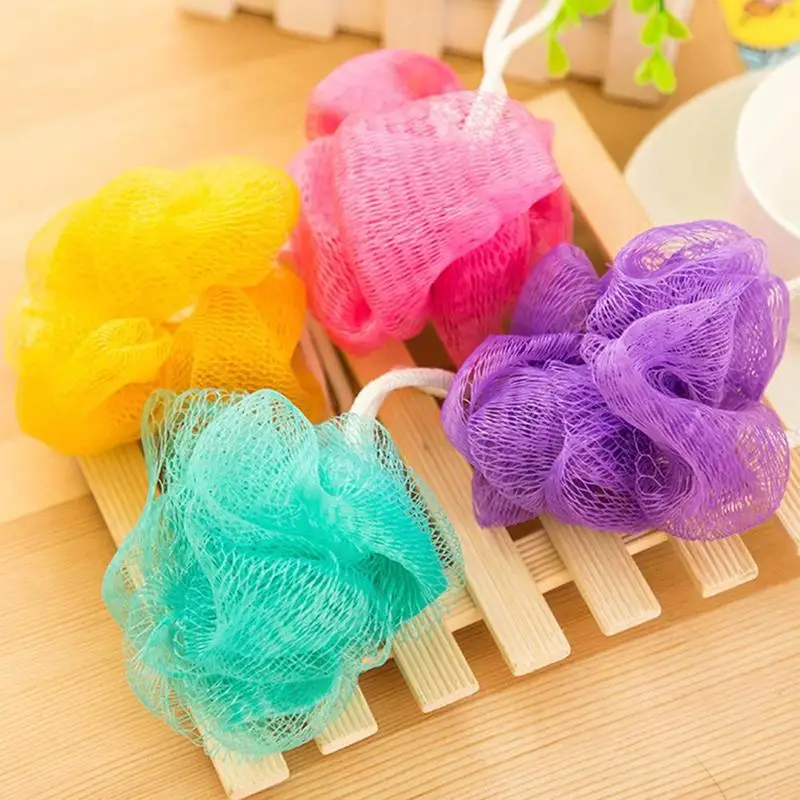 2Pc Random Color Bath Sponge Tubs Ball Body Exfoliating Scrubber Towel Shower Cleaning Bathroom Accessories Mesh Body Tools Y3A4
2Pc Random Color Bath Sponge Tubs Ball Body Exfoliating Scrubber Towel Shower Cleaning Bathroom Accessories Mesh Body Tools Y3A4