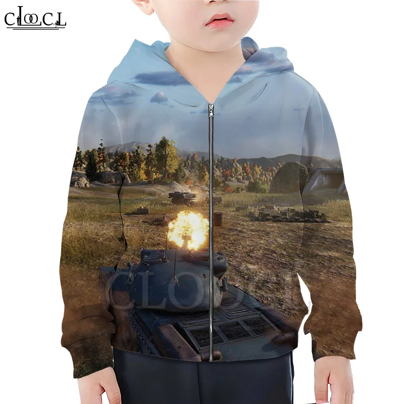 CLOOCL Kids Games World of Tanks/толстовка на молнии для мальчиков и девочек с 3D принтом; Детская одежда с капюшоном для всей семьи; Повседневная Уличная о...
CLOOCL Kids Games World of Tanks/толстовка на молнии для мальчиков и девочек с 3D принтом; Детская одежда с капюшоном для всей семьи; Повседневная Уличная о...
