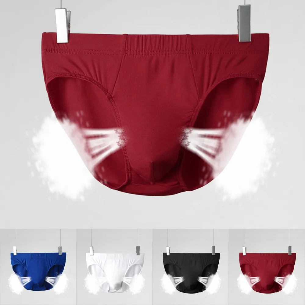 Mens Low Waist Underwear Comfortable Breathable Modal Brief G-string Thong Bulge Pouch Underwear Slip Sexy Erotic Male Brief New
Mens Low Waist Underwear Comfortable Breathable Modal Brief G-string Thong Bulge Pouch Underwear Slip Sexy Erotic Male Brief New