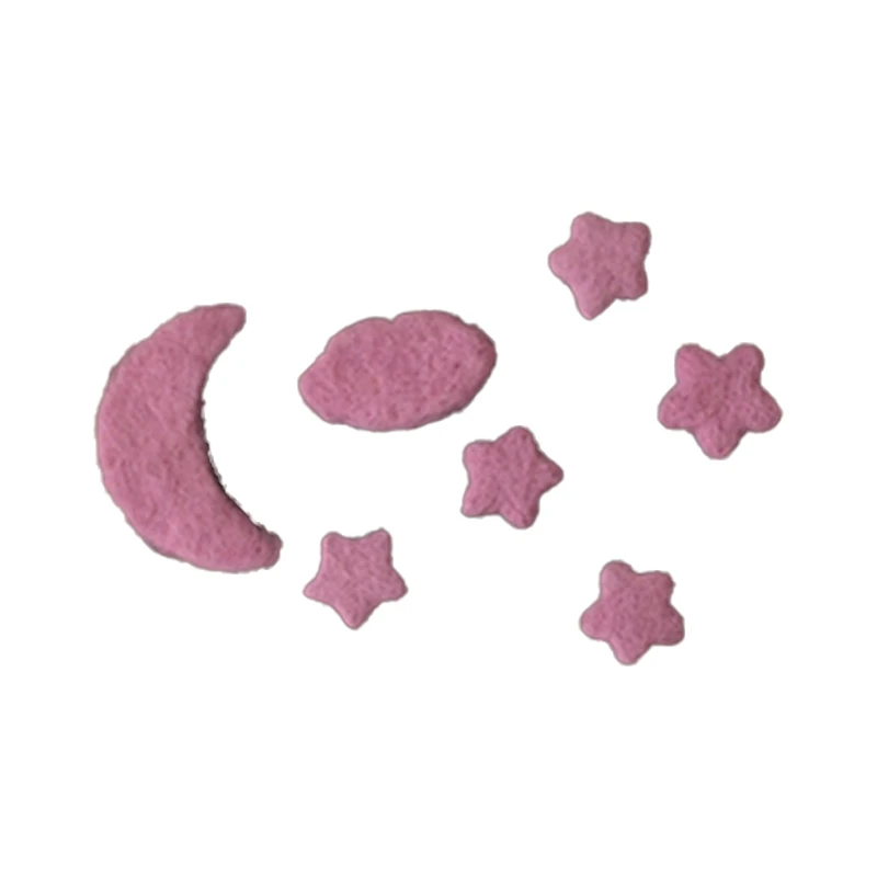 7Pcs/Set DIY Handmade Baby Wool Felt Stars Moon Cloud Home Party Decorations Newborn Photo Shooting Photography Props
7Pcs/Set DIY Handmade Baby Wool Felt Stars Moon Cloud Home Party Decorations Newborn Photo Shooting Photography Props