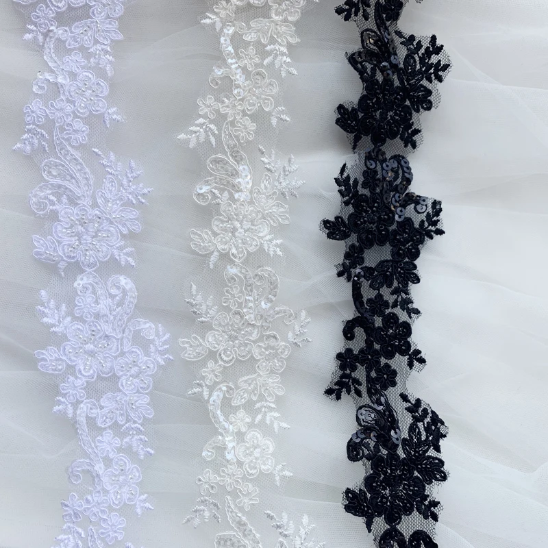 High quality Gorgeous Beaded Alencon Lace Trim, for Wedding Dress Straps, Bridal Veil Lace
High quality Gorgeous Beaded Alencon Lace Trim, for Wedding Dress Straps, Bridal Veil Lace