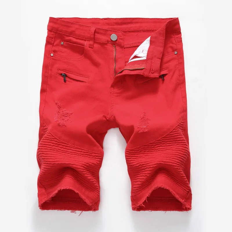 Fashion printed jeans shorts male personality patch retro jeans tide brand mens shorts stretch hole black men's short trousers
Fashion printed jeans shorts male personality patch retro jeans tide brand mens shorts stretch hole black men's short trousers