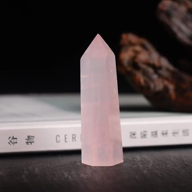 5-9cm Powder crystal ornament natural stone powder peach blossom love energy ore hexagonal
5-9cm Powder crystal ornament natural stone powder peach blossom love energy ore hexagonal