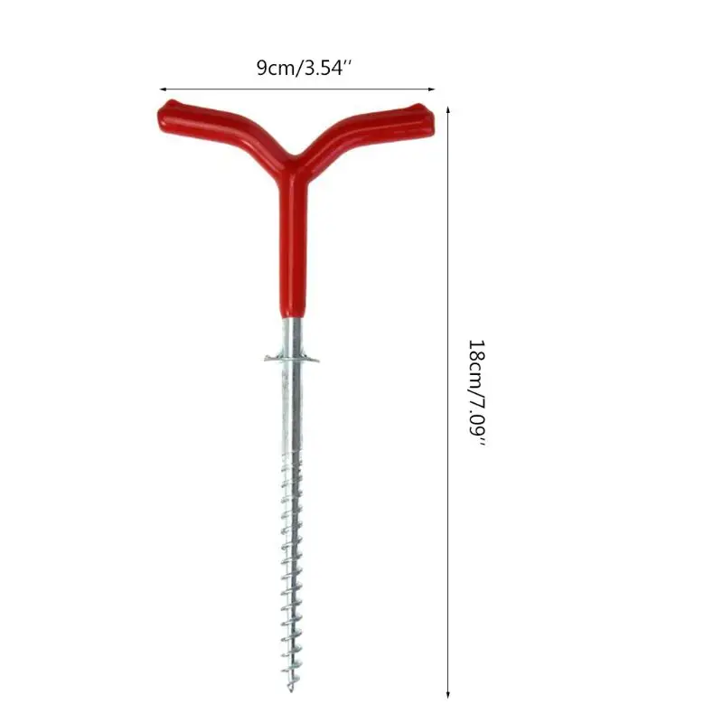 Outdoor Camping Tent Stakes Ice Fishing Screw Rod Stand Y Shape Screw Threads Ground Anchor Holder Rests Rack Pole Pegs
Outdoor Camping Tent Stakes Ice Fishing Screw Rod Stand Y Shape Screw Threads Ground Anchor Holder Rests Rack Pole Pegs