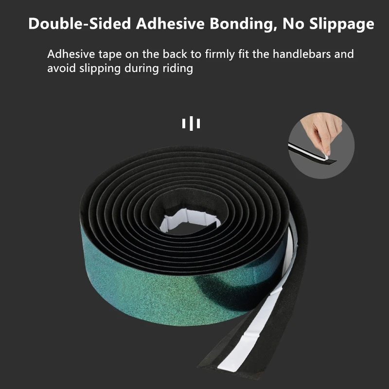 1 Pair of Non Slip Handlebars With Road Bike Handlebars Wrapped with 216cm PU EVA Breathable and Shock Absorbing Winding Tape
1 Pair of Non Slip Handlebars With Road Bike Handlebars Wrapped with 216cm PU EVA Breathable and Shock Absorbing Winding Tape