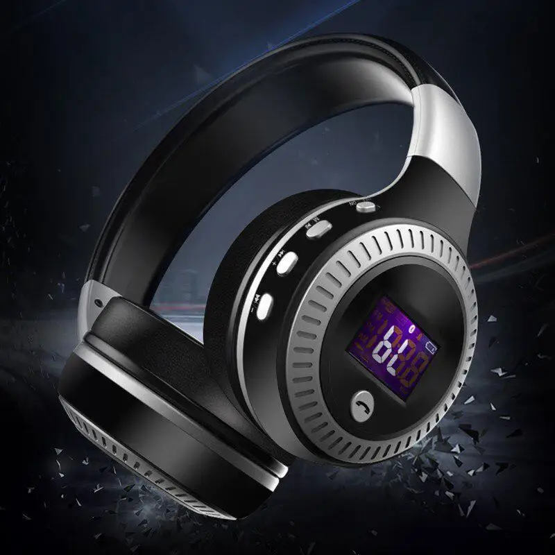 Wireless Bluetooth Headphones with Noise Cancelling Over-Ear Stereo Headphone Practical Design Wireless Bluetooth Headset
Wireless Bluetooth Headphones with Noise Cancelling Over-Ear Stereo Headphone Practical Design Wireless Bluetooth Headset