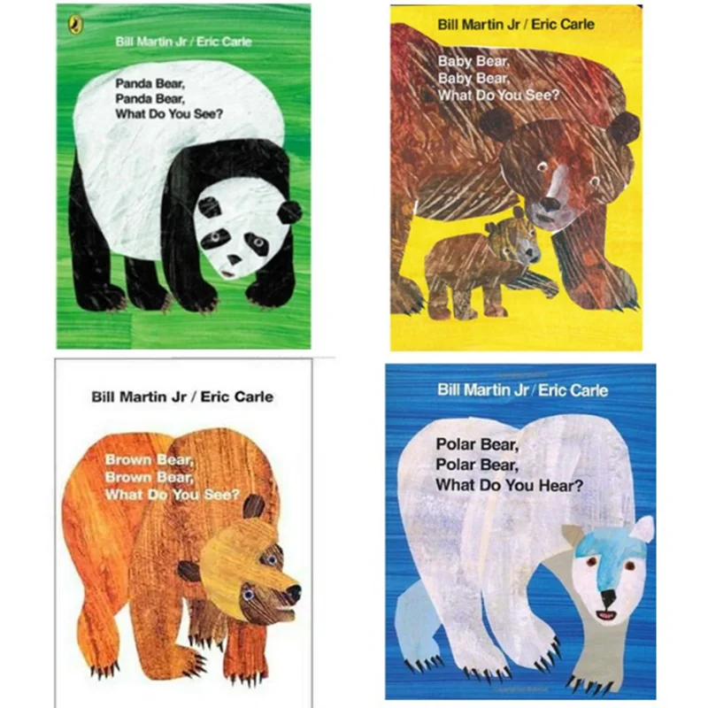 4Pcs/Set Educational English Picture Book Bear Set Learning Card Story Book For Baby Kids Children Gifts
4Pcs/Set Educational English Picture Book Bear Set Learning Card Story Book For Baby Kids Children Gifts