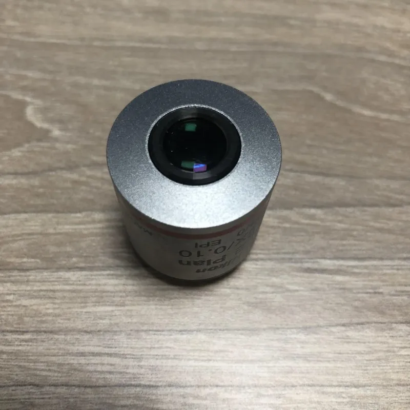 Nikon LE PLAN 5X/0.10 Long Working Distance objective Used 
Nikon LE PLAN 5X/0.10 Long Working Distance objective Used