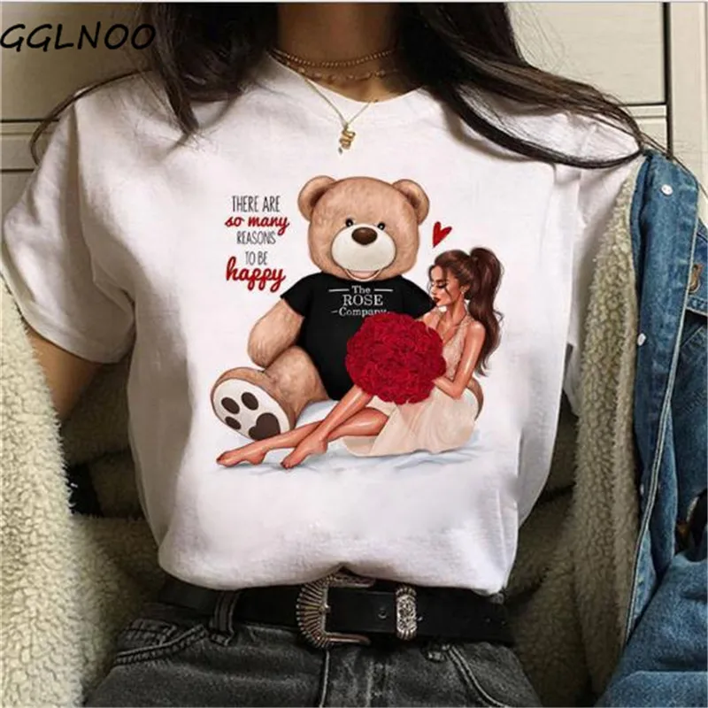 GGLNOO Tshirt Women T Shirt Fashion Women T-shirts Harjauku Tee Tops Female Short Sleeve T-shirt Cute Tee Shirts Streetwear
GGLNOO Tshirt Women T Shirt Fashion Women T-shirts Harjauku Tee Tops Female Short Sleeve T-shirt Cute Tee Shirts Streetwear