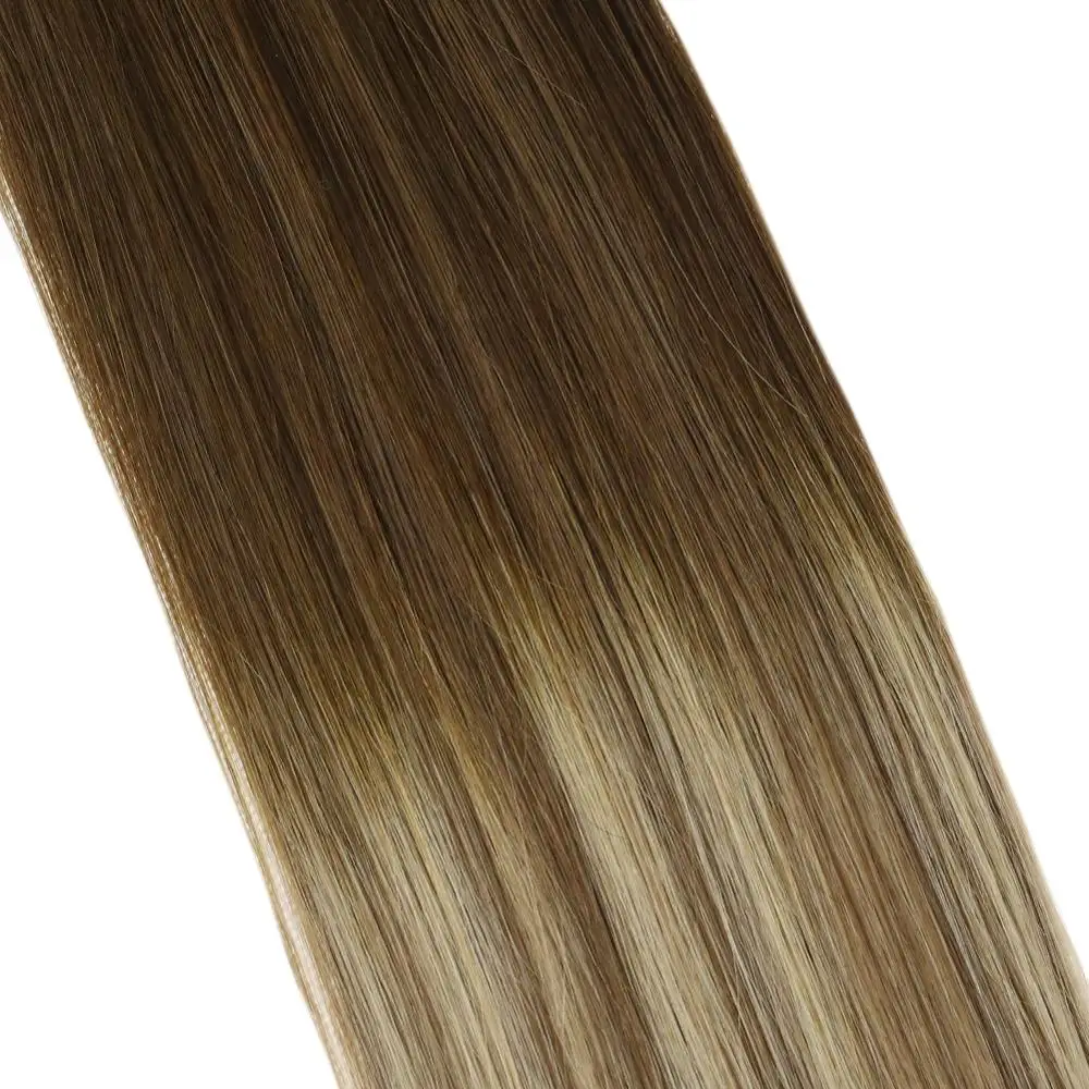 Невидимые волосы VeSunny Halo для наращивания 100% натуральные рыбалки с 2 зажимами