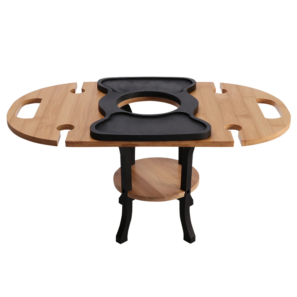 Multifunctional Glass Rack Beach Furniture Splicing Foldable Portable Camping Outdoor Dining Easy Clean Wooden Wine Table Picnic
Multifunctional Glass Rack Beach Furniture Splicing Foldable Portable Camping Outdoor Dining Easy Clean Wooden Wine Table Picnic