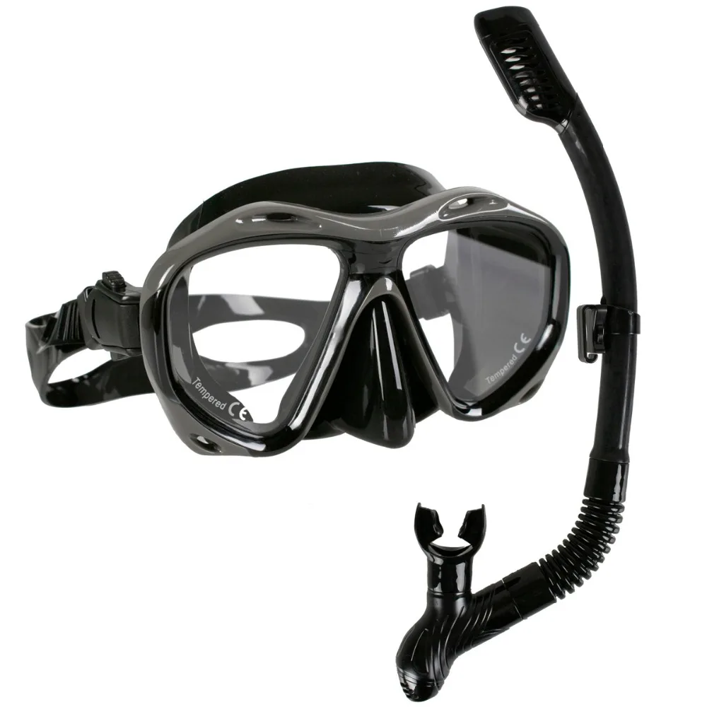 Professional Scuba Diving Mask Snorkels Mask Equipment Goggles Glasses Diving Swimming Easy Breath Tube Set
Professional Scuba Diving Mask Snorkels Mask Equipment Goggles Glasses Diving Swimming Easy Breath Tube Set