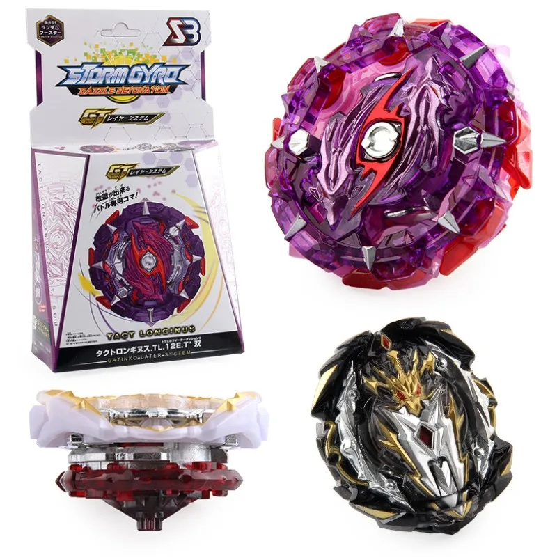 B-X TOUPIE BURST BEYBLADE SPINNING TOP 4D Toys GT B-151 B-153 TACT LONGINUS 12EXPAND TRANS' SO With Box Gifts For Kids Metal
B-X TOUPIE BURST BEYBLADE SPINNING TOP 4D Toys GT B-151 B-153 TACT LONGINUS 12EXPAND TRANS' SO With Box Gifts For Kids Metal