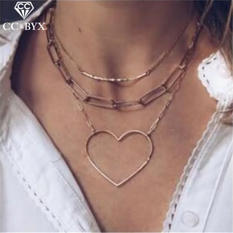 CC Necklaces Pendant For Women 3pcs set Luxury Charm Bridal Heart Shape Engagement Wedding Accessories Gift Wholesale Alloy YH23
CC Necklaces Pendant For Women 3pcs set Luxury Charm Bridal Heart Shape Engagement Wedding Accessories Gift Wholesale Alloy YH23