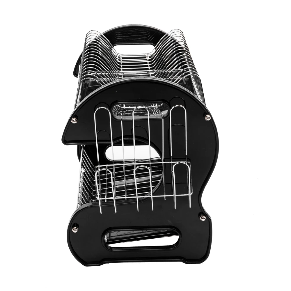 Multifunctional Dual Layers Bowls & Dishes & Chopsticks & Spoons Collection Shelf Dish Drainer Black TB Sale
Multifunctional Dual Layers Bowls & Dishes & Chopsticks & Spoons Collection Shelf Dish Drainer Black TB Sale