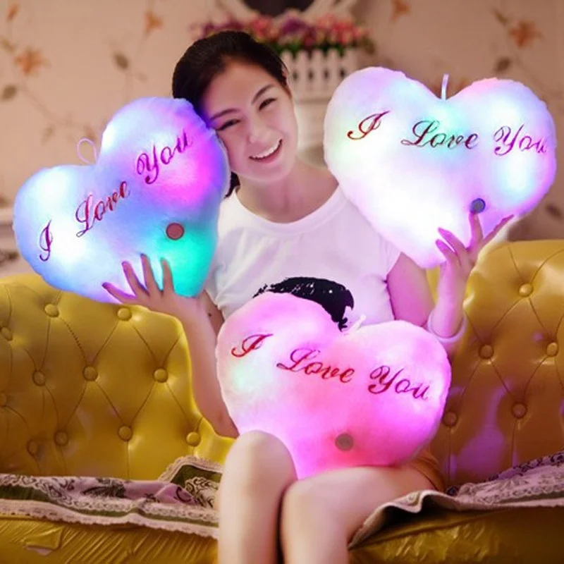 Luminous Pillow Light Glowing Star Cartoon Doll Toys Soft Sofa Throw Pillows Plush Cushion Home Decoration Girls Birthday Gifts
Luminous Pillow Light Glowing Star Cartoon Doll Toys Soft Sofa Throw Pillows Plush Cushion Home Decoration Girls Birthday Gifts