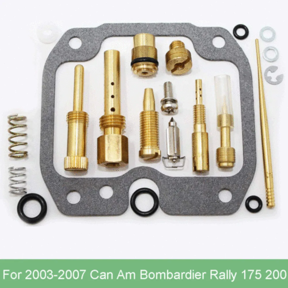 Carburetor Rebuild Kit For All The 2003-2007 Can Am Bombardier Rally 175 And 200 ATV Carb Repair
Carburetor Rebuild Kit For All The 2003-2007 Can Am Bombardier Rally 175 And 200 ATV Carb Repair