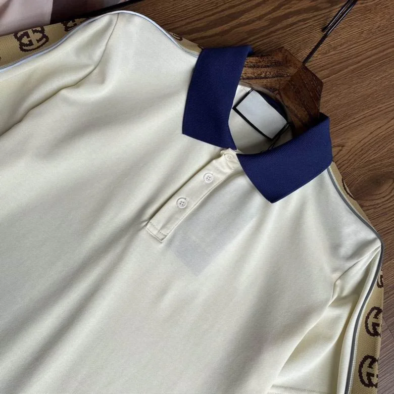 Luxury designer fashion classic mens printed letter shirt cotton men's designer t-shirt white black designer polo shirt male