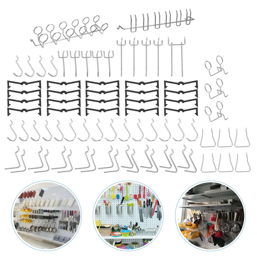 1 Set/77pcs Practical Supermarket Shelf Rack Hooks Exhibition Display Hooks
1 Set/77pcs Practical Supermarket Shelf Rack Hooks Exhibition Display Hooks