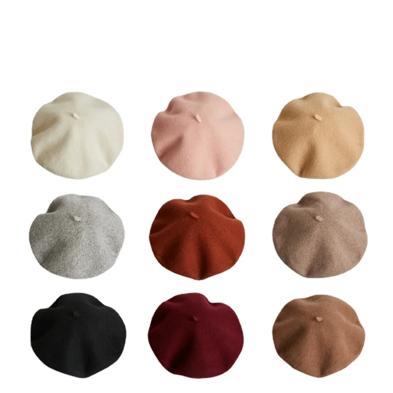 Ymh Beret Girls' Spring and Autumn All-Match KoreanStyle Wool JapaneseStyle Artistic Vintage PainterHat British SolidColor Beret
Ymh Beret Girls' Spring and Autumn All-Match KoreanStyle Wool JapaneseStyle Artistic Vintage PainterHat British SolidColor Beret