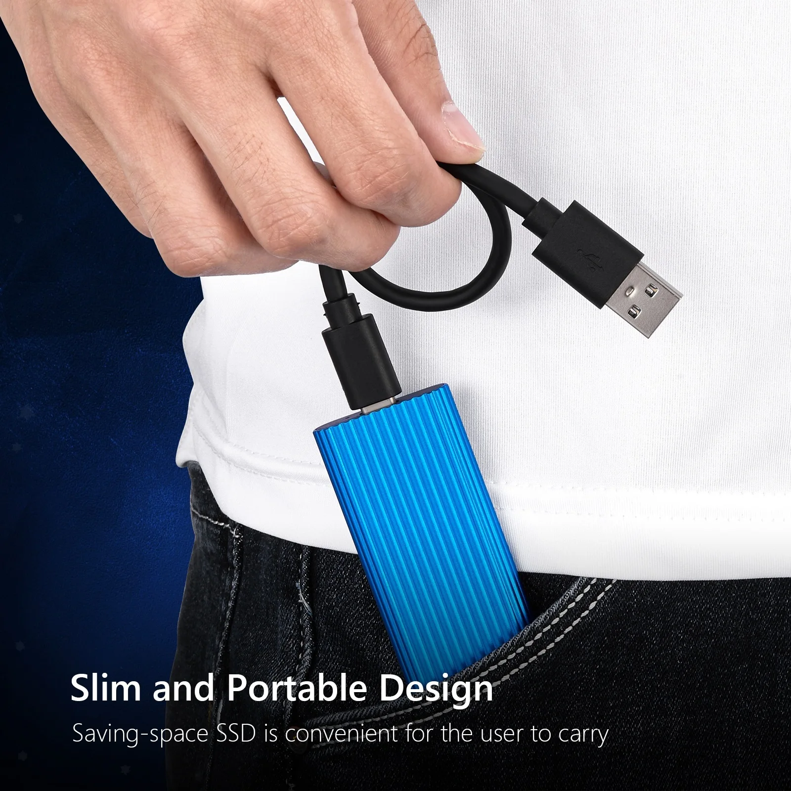 Внешний жесткий диск M.2 USB 3 1 8 ТБ SSD для настольного ПК мобильного ноутбука
