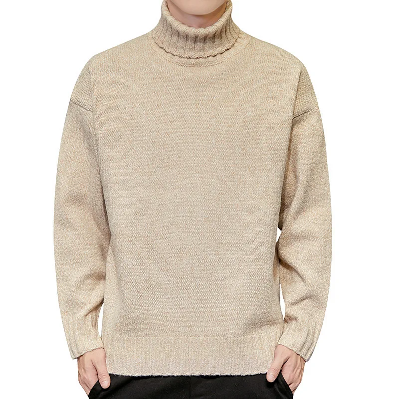 New Fashion Mens Sweaters Cotton Winter Warm Sweater Men Black Turtleneck Pullover Slim Fit Jumper Pull Knitted Clothing Casual
New Fashion Mens Sweaters Cotton Winter Warm Sweater Men Black Turtleneck Pullover Slim Fit Jumper Pull Knitted Clothing Casual