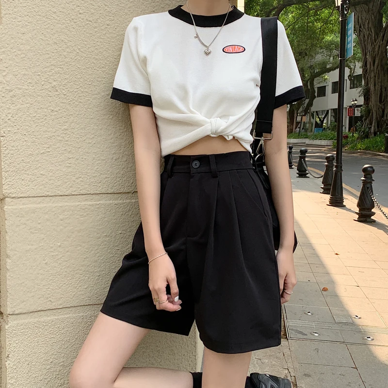 YTX1543 Season 2021 new high waist drape pants thin wide-leg suit pants casual pants gray shorts women
YTX1543 Season 2021 new high waist drape pants thin wide-leg suit pants casual pants gray shorts women