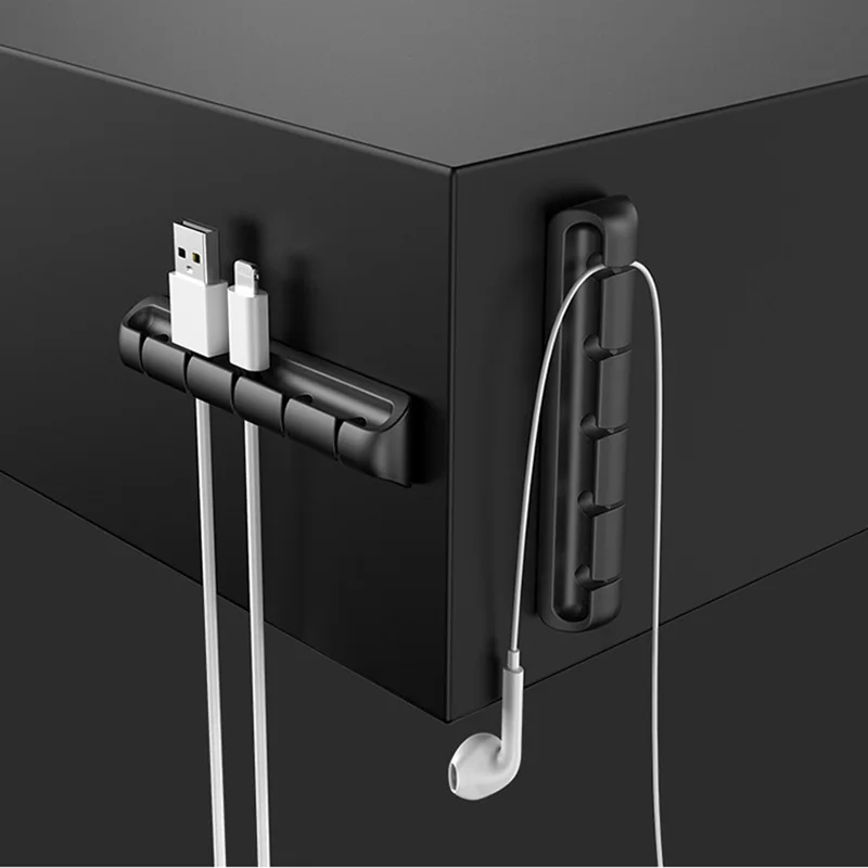 Cable Organizer Silicone USB Cable Winder Desktop Tidy Management Clips Cable Holder for Mouse Headphone Wire Organizer
Cable Organizer Silicone USB Cable Winder Desktop Tidy Management Clips Cable Holder for Mouse Headphone Wire Organizer