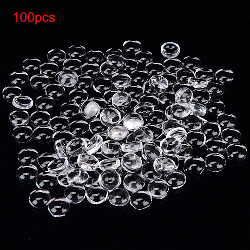 100pc Crystal Clear Smooth Bead No Hole 6/8mm Round Transparent Flatback Glass Half Ball Cabochon For Jewelry Making Supplies
100pc Crystal Clear Smooth Bead No Hole 6/8mm Round Transparent Flatback Glass Half Ball Cabochon For Jewelry Making Supplies
