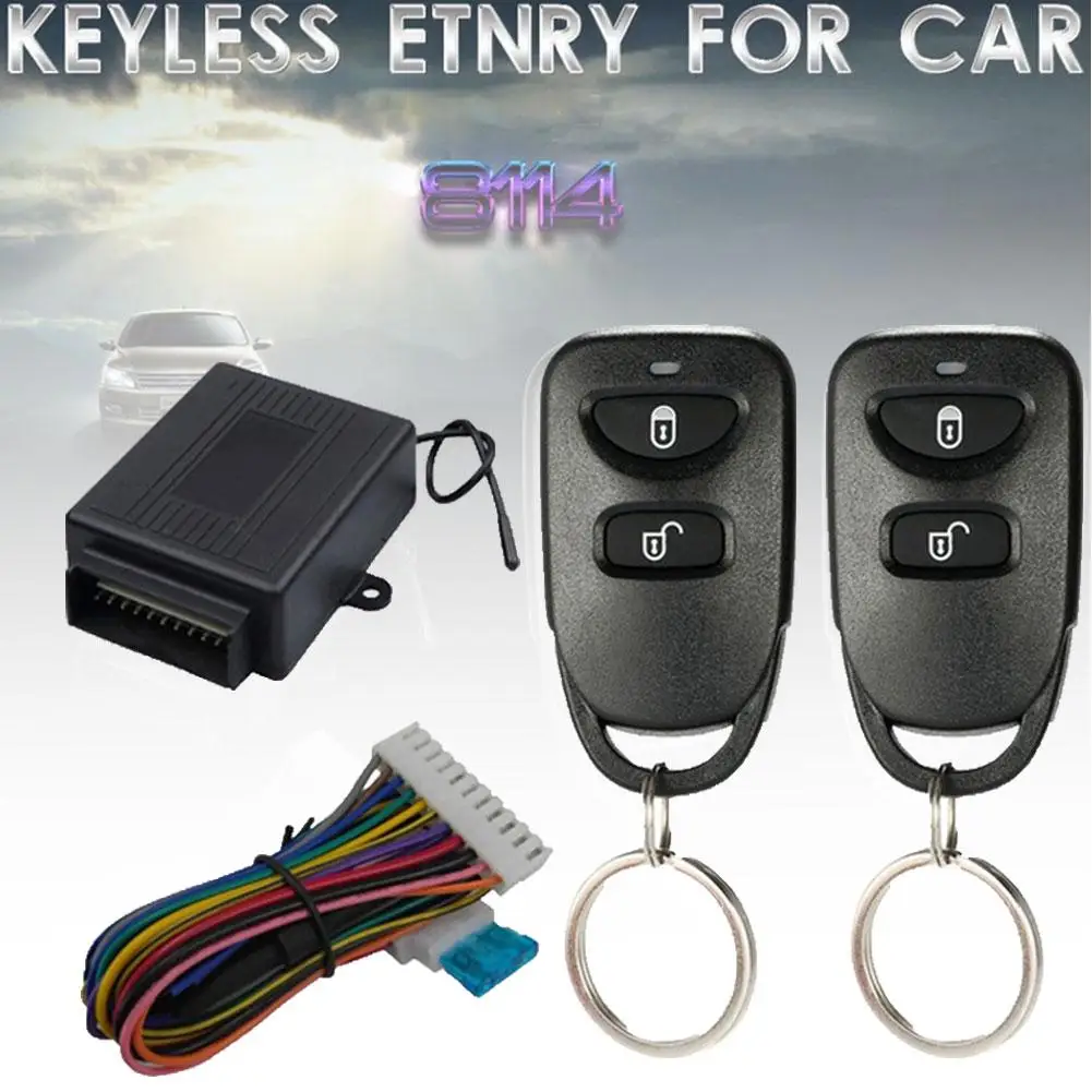 Car Vehicle Door Lock Keyless Entry System Remote Control Central Locking Kit With trunk release button Car Central Locking Kit
Car Vehicle Door Lock Keyless Entry System Remote Control Central Locking Kit With trunk release button Car Central Locking Kit