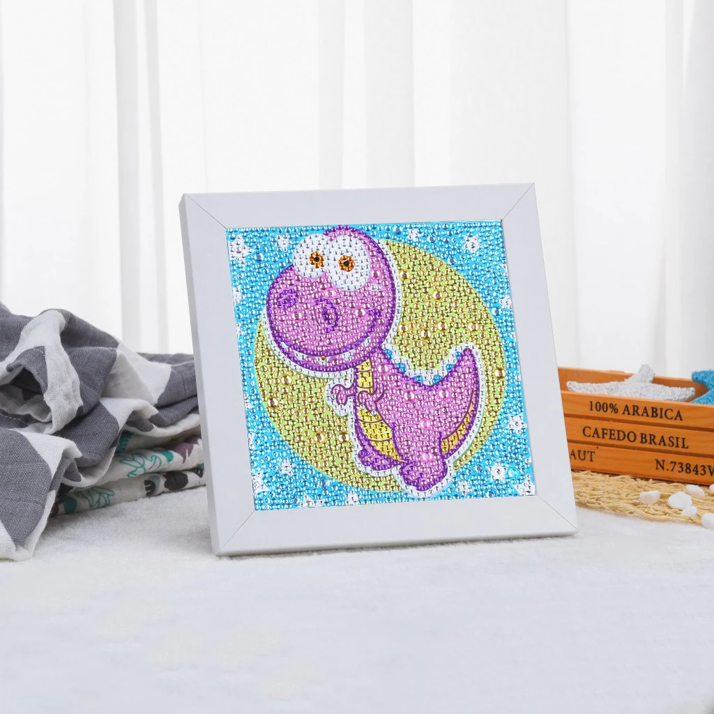 5D DIY Cute Dinosaur Diamond Painting Full Special Shaped Rhinestone Cross Stitch Round Diamond Embroidery Home Decor Kids Toys
5D DIY Cute Dinosaur Diamond Painting Full Special Shaped Rhinestone Cross Stitch Round Diamond Embroidery Home Decor Kids Toys